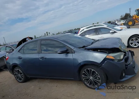 2014 Toyota Corolla S Plus from USA, damaged, VIN 5YFBURHE4EP055100